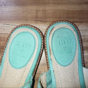 Frye Shoes - Frye Mint Green 7.5 thong Sandals Frye Shoes - Frye Mint Green 7.5 thong Sandals